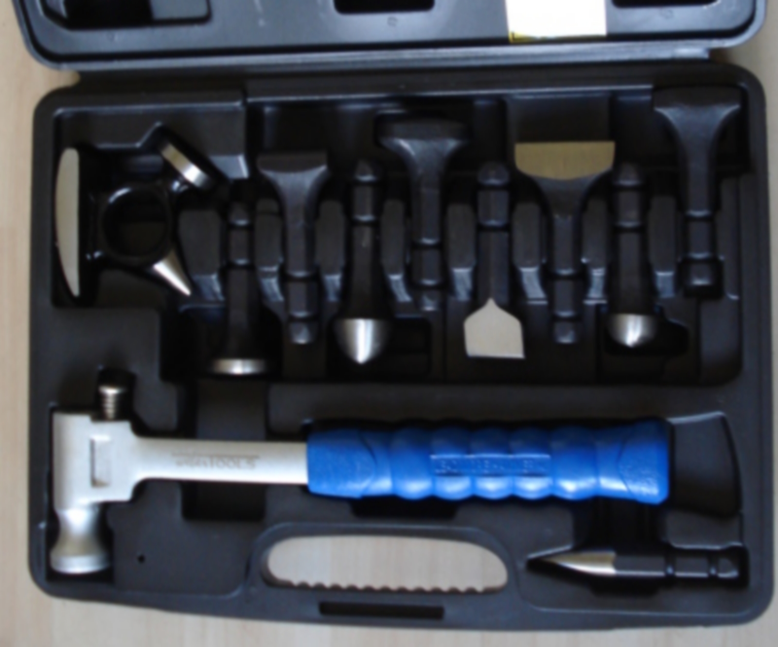 Ausbeulhammer Auto - Karosseriehammer Mit Holzgriff Für Dellenreparatur