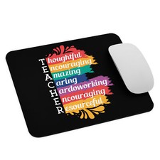 Custom American Made Teacher Appreciation Mouse pad