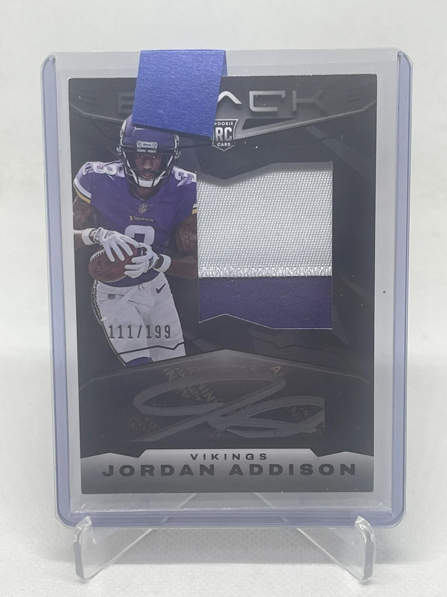 その他 2023 Black White Night Jordan Addison Jordan Addison 2023 Black #WN-21 White Night /(SSP) Price Guide