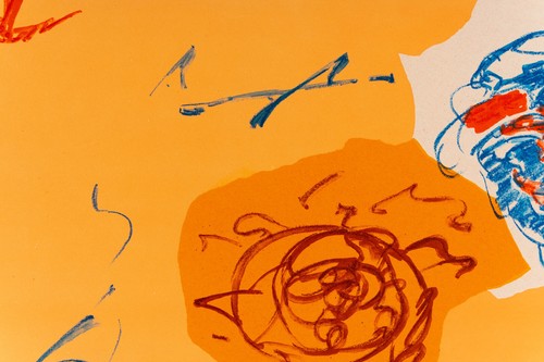 Giulio TURCATO - "Composizione" - Litografia, 50,5 x 70 cm - Foto 4 di 5
