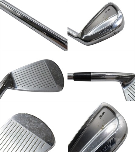 Mizuno MP-62 Set di ferri 3-9+Pw oro dinamico X100 8pz mazze da golf dal Giappone usate - Foto 6 di 10