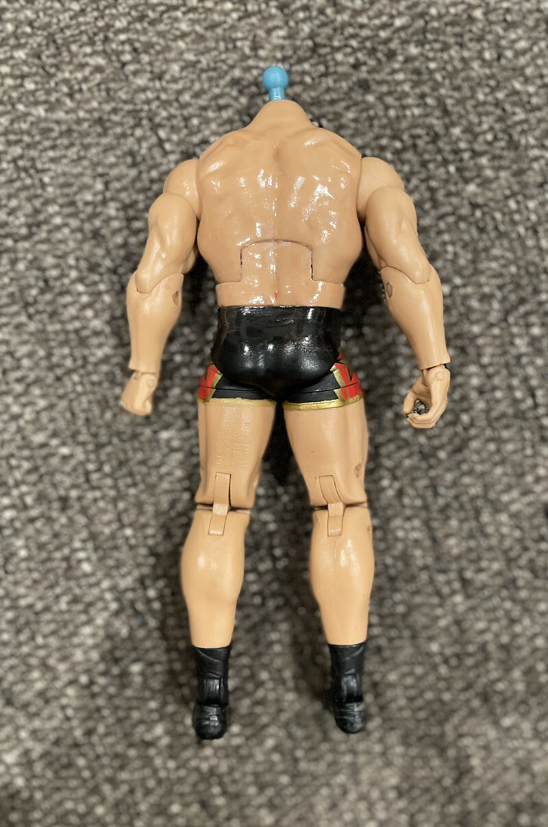 Wwe Wwf Rusev Body Mattel Elite Figure Toy Wrestling Custom Fodder