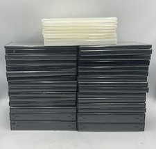 38 Different Size Empty DVD Cases See Description 