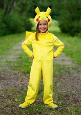 Pokemon Pikachu Deluxe Costume for Kids Officially Licensed Halloween Gear