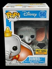Funko Pop! Disney Dumbo Diamond Collection 50 Hot Topic Exclusive w/Protector