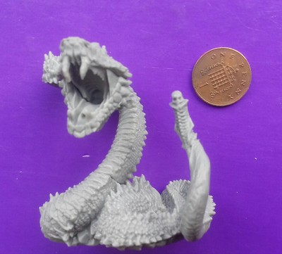 1x Monster Monolith Spiele Conan Brettspiel Evil Monster nur Figur Giant Snake