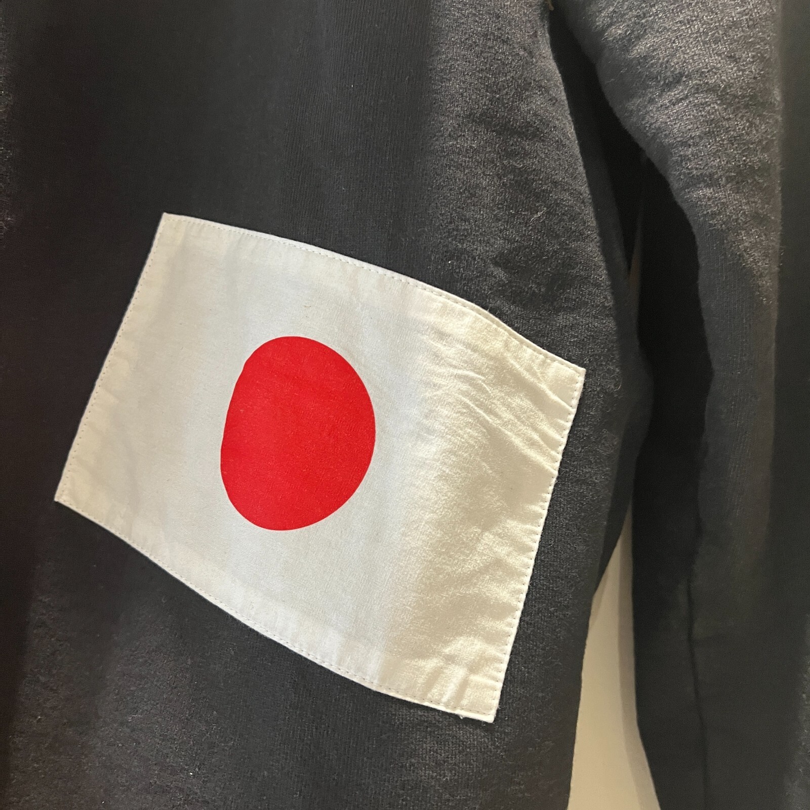 Supreme Flags Patch PulloverHooded Black / Made i… - image 10