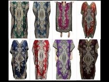 Long Kaftan Dress Hippy Boho Kimono Maxi Dress Plus Size Women Caftan