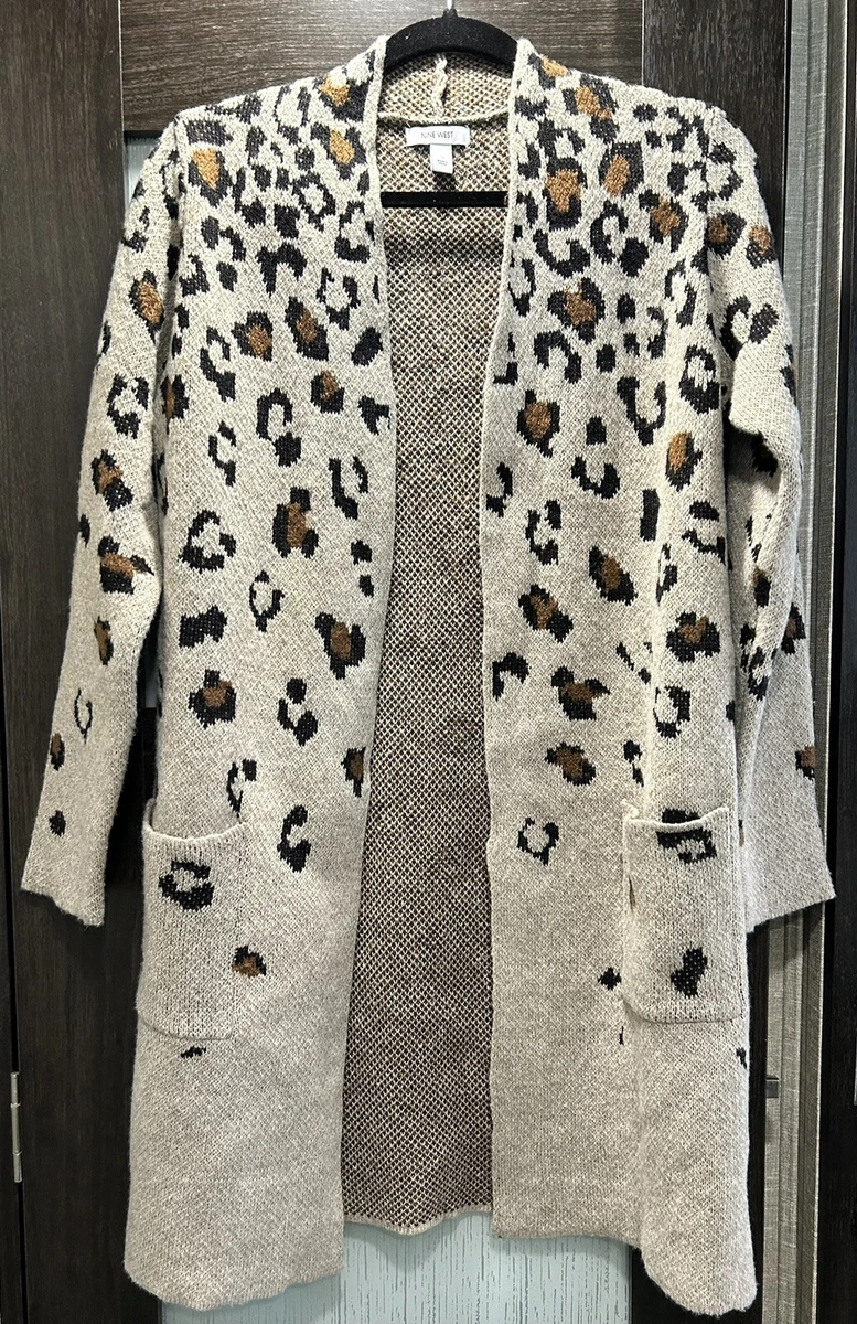 Leopard cardigan cheap