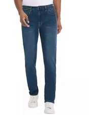 Kenneth Cole Men  s Jean Straight Fit Stretch Fabric Classic 5 pocket style 38x32