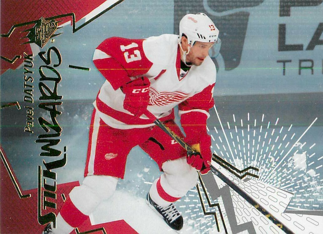 PAVEL DATSYUK 2015-16 Upper Deck STICK WIZARDS #82 Red Wings | eBay