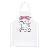 Beware VerrüCkte Einhorn Damen Koch SchüRze - Lustig Kochen