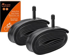 2-PCS 20" Heavy Duty Bike Tubes 20X1.75/1.95/2.125/2.25 AV33mm Schrader...