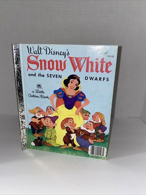 A Little Golden Book Walt Disney’s Snow White And The Seven Dwarfs | eBay