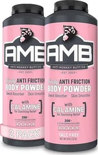 Anti Monkey Butt, Lady'S Body Powder with Calamine, Prevents Chafing and Absorbs