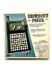 Showdown Poker Board Game #916 by E.S. Lowe Company 1971
