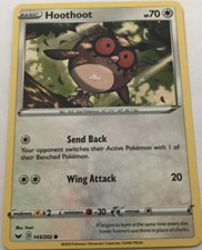 Hoothoot 143/202 Common - Pokemon Sword And Shield Base Set