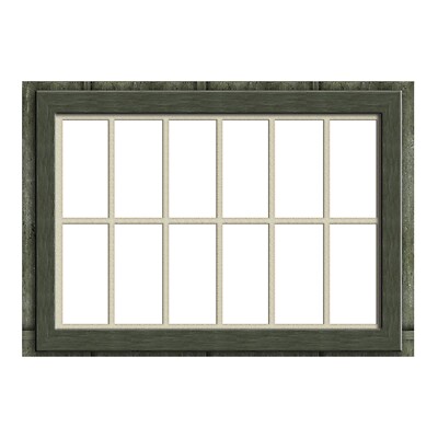 LC05b - Lasercut Large Shed WindowsOO scale pk of 6 Smart Models
