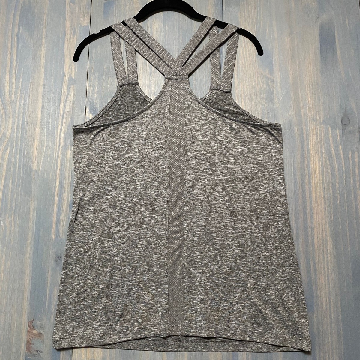 TAMU Texas A&M University Women Tank Sz M Dryfit Gray Maroon Texas