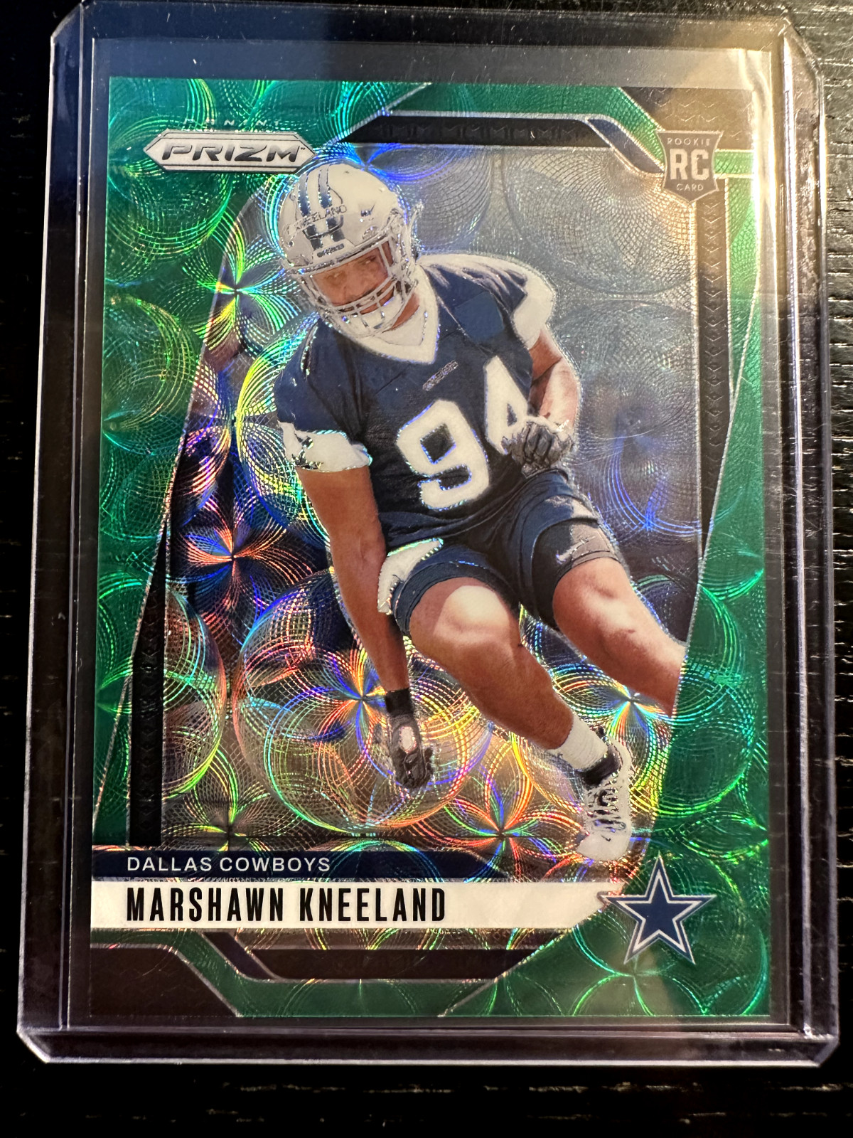 Marshawn Kneeland Panini Prizm #373 Green Scope
