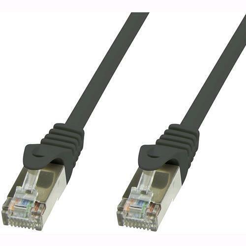 Techly Professional Cavo di rete Patch in rame Cat.6 Nero SFTP LSZH 2m