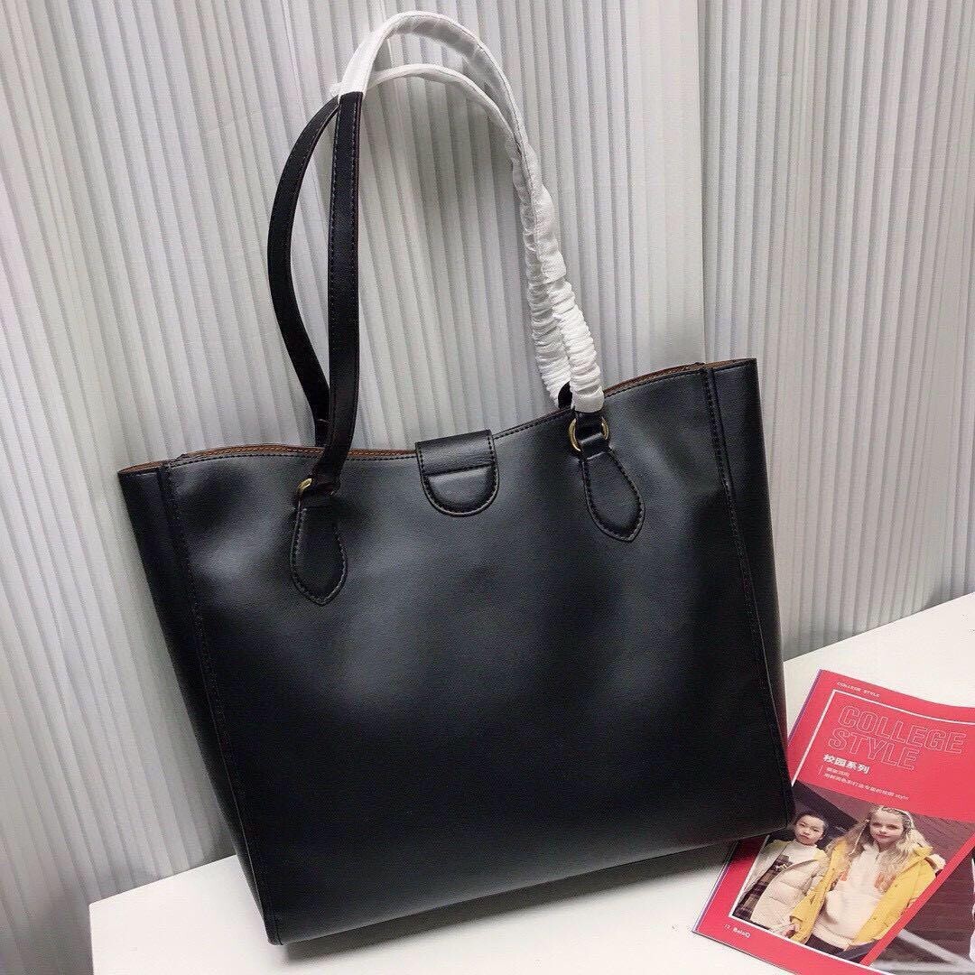 COACH Theo Tote Shoulder Bag CA114 Black Outlet NEW | eBay