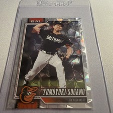 2026 Topps Series 1 Tomoyuki Sugano Baltimore Orioles Base Diamante Foil #185