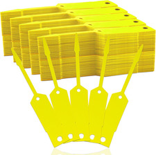 1000 Pieces Self Lock Arrow ID Key Tags Car Parts Tags Key Ring Repair Labels fo