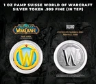 PAMP 1-oz 999.Silver World of Warcraft Proof-Like Token