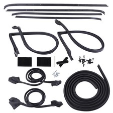 Rubber Door Weatherstrips For Camaro Firebird 1970-1981 Front Rear Molding Kit