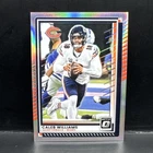 CALEB WILLIAMS 2025 Panini Donruss Optic SILVER HOLO PRIZM Chicago Bears #8