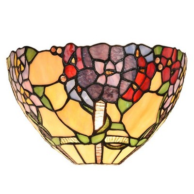 5LL-6357 Tiffany-Wandlampe-Wandleuchte-Lampe-Leuchte Clayre & Eef / Lumilamp