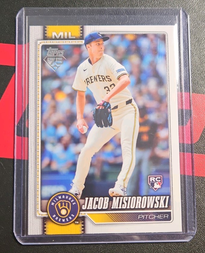 2026 Topps Series 1 - Jacob Misiorowski #10 75 Years of Topps /75 (RC)