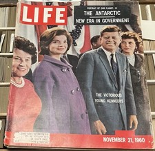 Life Magazine November 21, 1960 JFK Kennedy