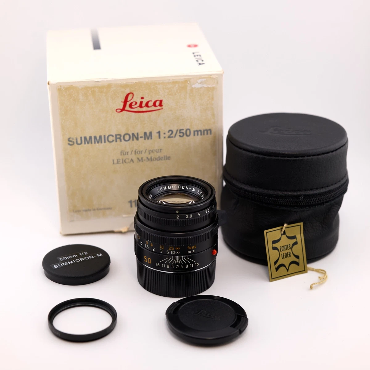 Leica SUMMICRON-M 50mm Focal f/2 Camera Lenses for sale - eBay