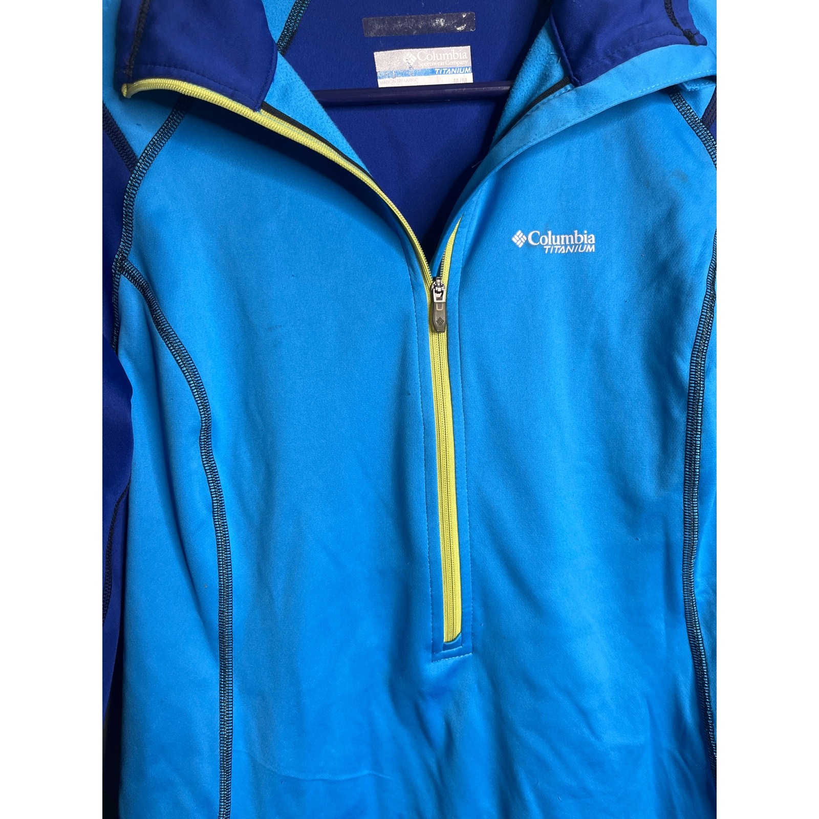 Columbia Titanium Half Zip Pullover Medium - image 3