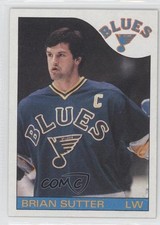 1985-86 Topps Brian Sutter #135 0y3