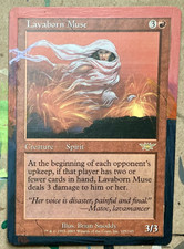 Lavaborn Muse (Legions) ALTERED with extended art, hand painted! [B]