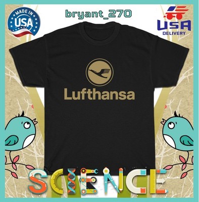 Lufthansa airlines Star Alliance Men's T-Shirts American Szie S-5XL Tees Shirt
