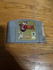 Legend of Zelda Ocarina of Time - Nintendo 64 - TESTED AND WORKING - AUTHENTIC