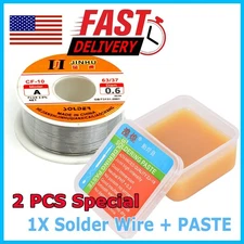 2X Quality Metal Cased Rosin Soldering Flux Paste Solder Wire Welding Grease