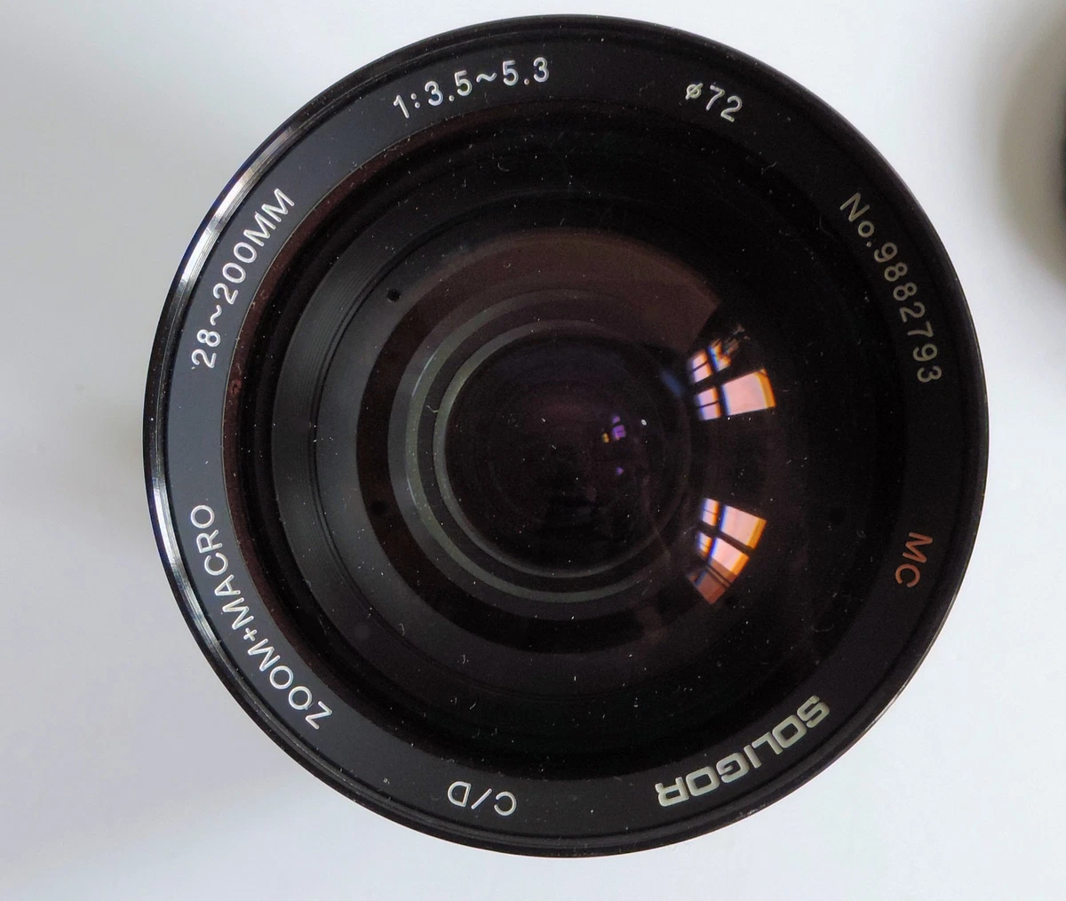 Objetivo zoom de viaje para Sony E mount 28 - 200 mm macro