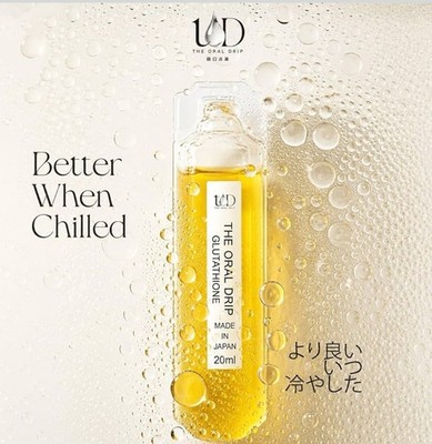 The Oral Drip Premium Glutathione Wellness Drink Ampoules 20ml x 8 Pack