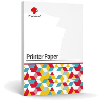 Schwarzes A4 Thermopapier, 200 Blatt, für M08F M832D M833 M834 Q302 Drucker