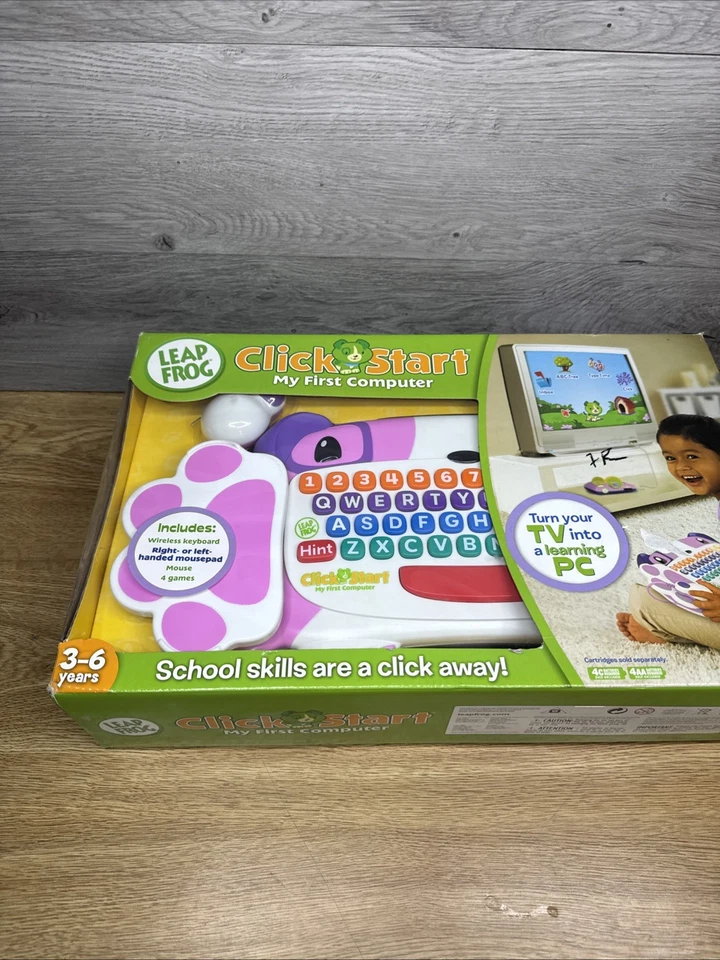 LeapFrog Clickstart My First Computer Wireless Keyboard New Sealed - Image 2 of 4