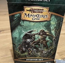 D&D Miniatures Game Starter Set - Orc Mauler/Wood Elf Ranger - Open Box