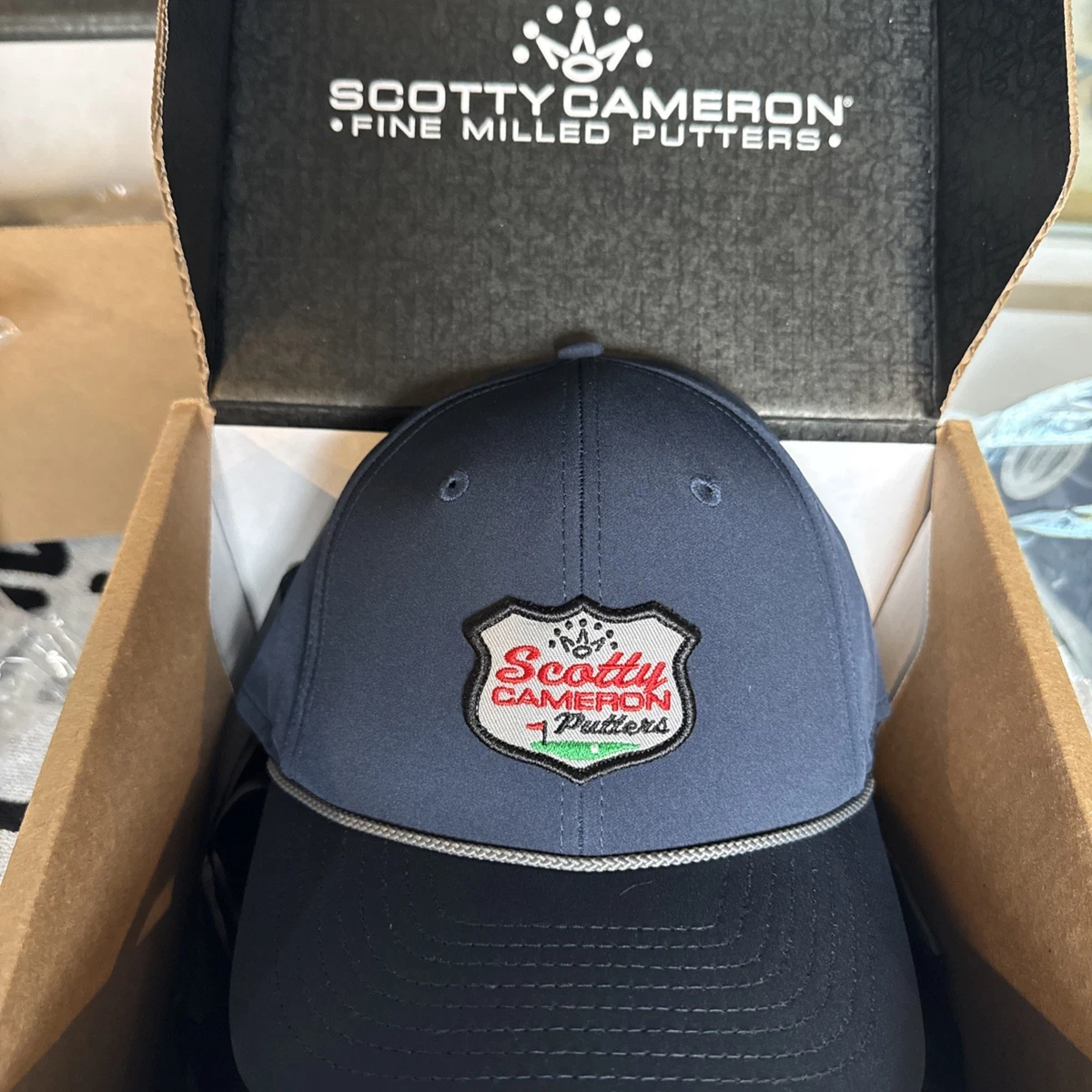 Casquette Snapback Scotty Cameron – Laguna Font Marron Neuve