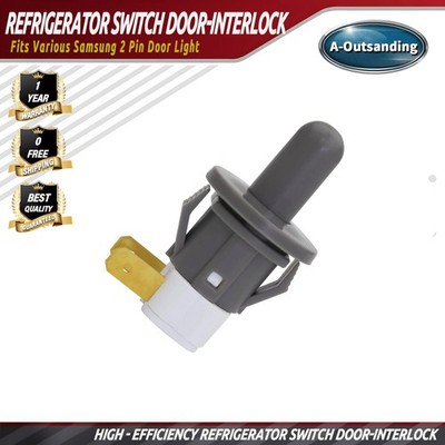 Refrigerator Switch Door-Interlock Fits Various Samsung 2 Pin Door Light
