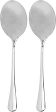 X-Large Stainless Steel Serving Spoons (2-Pack), Buffet & Banquet Style Serving 