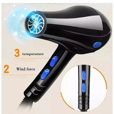 Phon 4 in 1 Professionale 3800W con Accessori Pettini Diffusore Asciuga Capelli